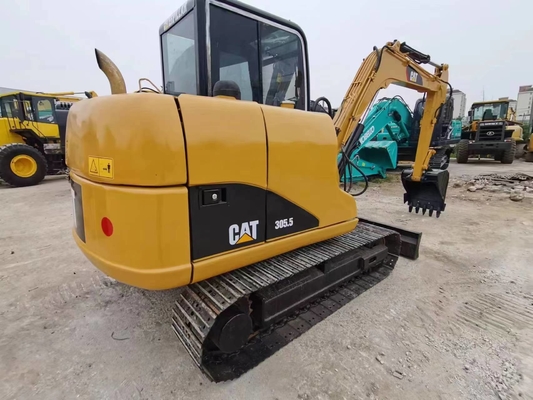 使用済み CAT 305.5 306 0.31m3 バケツ容量と 6000 KG の機械重量を持つ掘削機