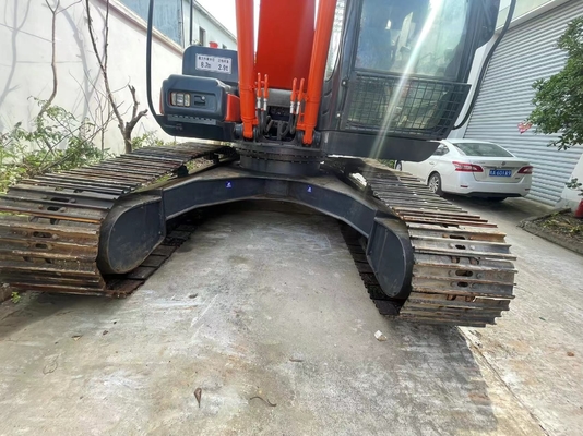 中古のヒタチ掘削機 ZX210 0.45m3 バケツ容量と 21500 KG 機械重量