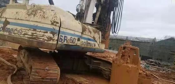 Soilmec SR-80C SR70 SR60 SR65 R-625 掘削リグで建設プロジェクトを推進する