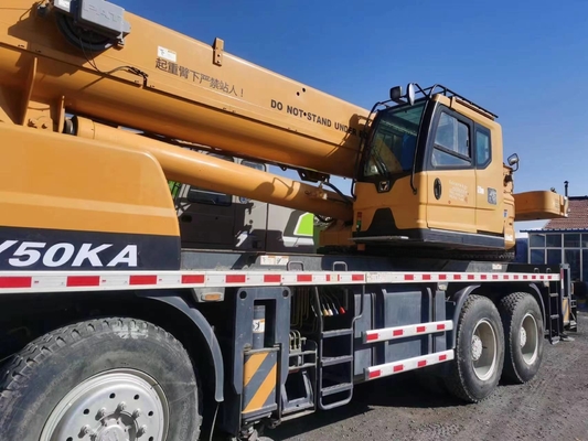 2019年 中古トラッククレーンQY50KA 50トンの名乗積載容量