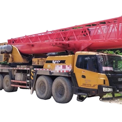 SANY STC800T6 260Tの名乗負荷容量とLiyuan液圧バルブを持つ中古トラッククレーン
