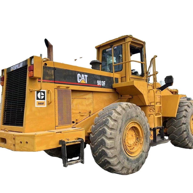 6トンの名乗荷重 CAT980F 他の水力ポンプ付きの車輪式二重荷載機,良好状態