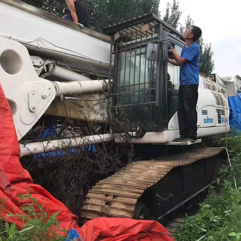 耐久型Soilmec SR-80C SR70 SR65 掘削リグ イタリアの建設と鉱山