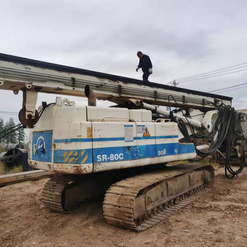 掘削深さ70m Soilmec SR-80C R-516 R-622 リグ エネルギー採掘 イタリア製