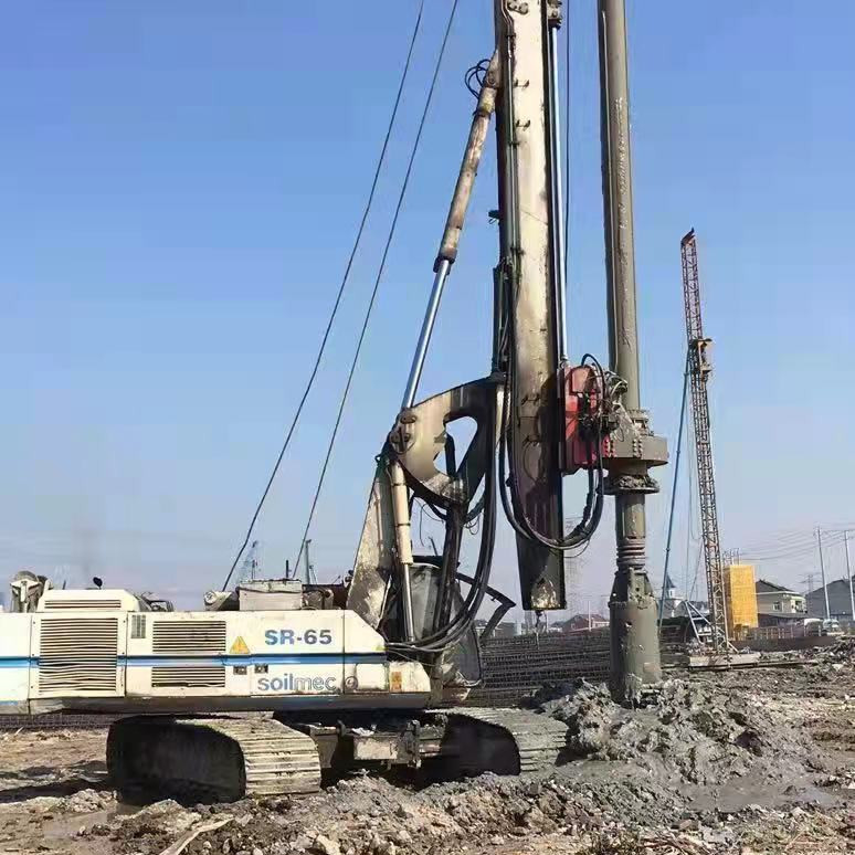 建設工事 ディーゼルパワー Soilmec SR-80C SR-70 SR-60 SR-65 イタリアの掘削リグ