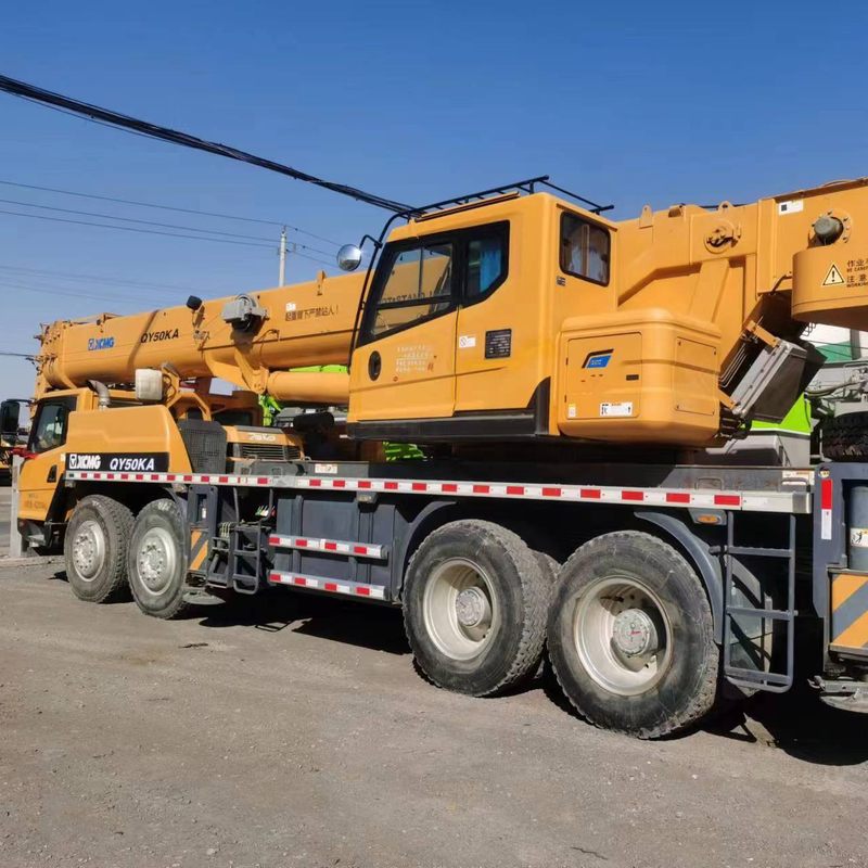 2019年 中古トラッククレーンQY50KA 50トンの名乗積載容量
