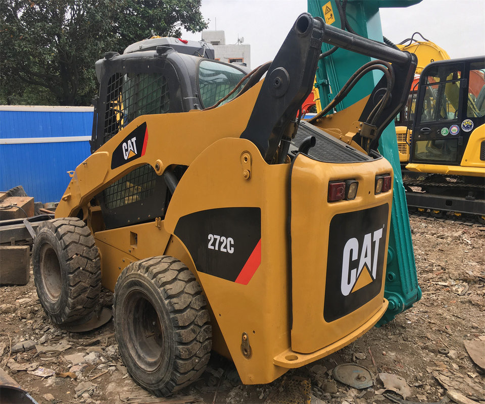 2014 CAT 272C 中古 スキッドステアローダー 鉱山とエネルギー需要のための手頃な価格の選択