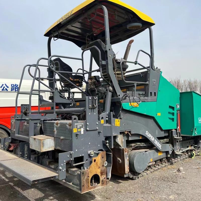 VOGEL 1880 マックスの使用アスファルトパバー 1000MMと112000kgのパブリング厚さ